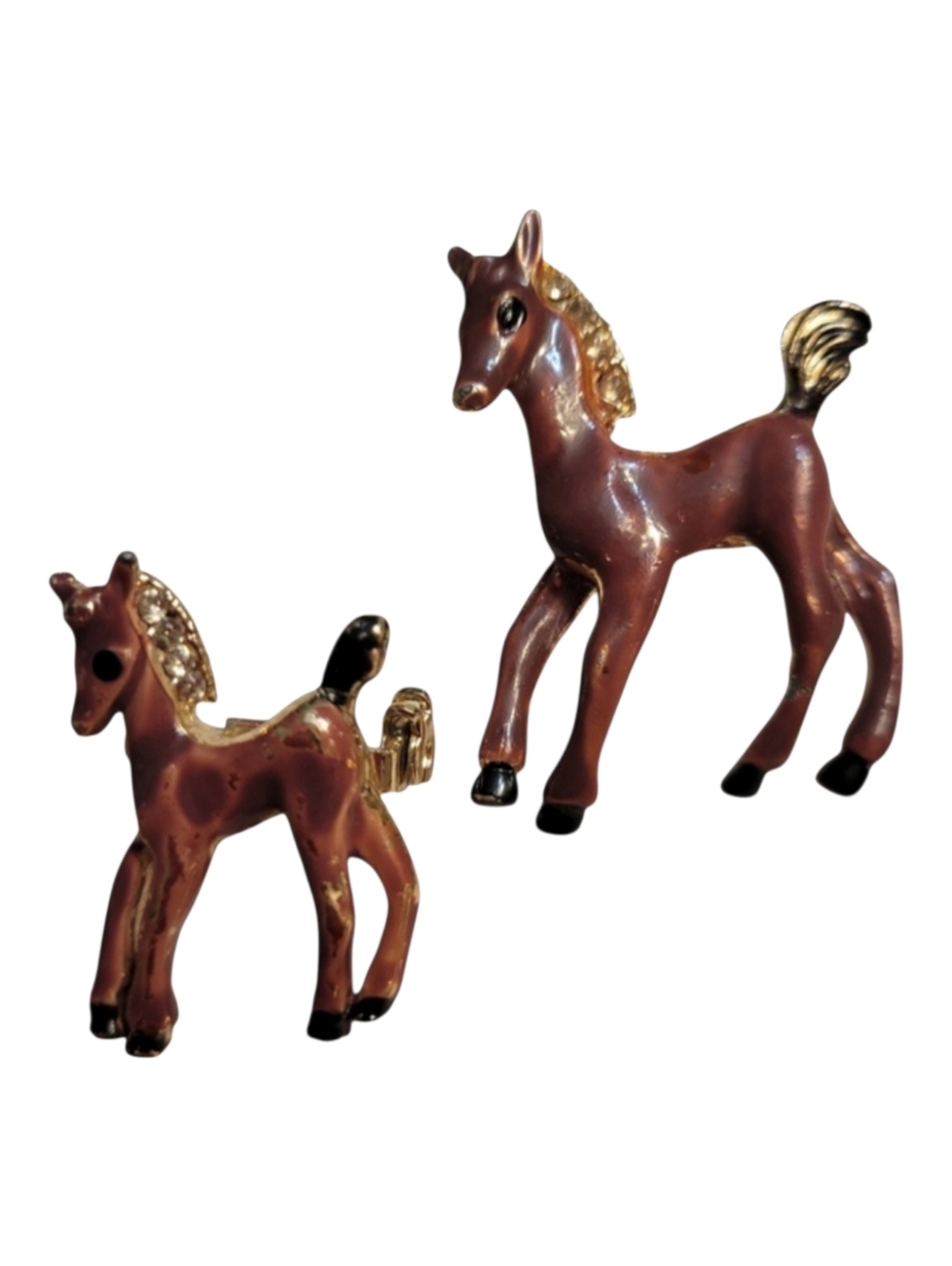 Vintage Horse and Pony Scatter Brooches